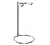 Supporto da barba - Supporto per rasoio e pennello - Porta pennelli da barba in acciaio inox - più vecchio con portasapone, kit da barba per uomo, supporto di sicurezza per rasoio dal design e