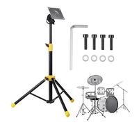 Supporto da Batteria Treppiede con Sollevamento Silenzioso, Piano Altezza | Supporto Regolabile Per Drum Pad Attrezzo Silenzioso Di Sollevamento Rack Allenamento Scrivania Esercitazioni