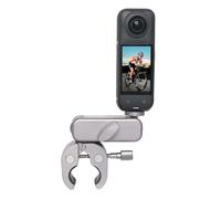 Supporto da bicicletta per action camera Insta360 e per action camera Dji, staffa di supporto per manubrio della bicicletta per moto (standard)