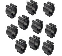 Supporto da Biliardo Clip per Stecche 10 Pezzi in Plastica, Posizionamento Sicuro per Stecche Standard e Medie, Adatto a Tavoli da Gioco Professionali