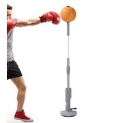 Supporto da boxe Speed Bag - Attrezzatura per la velocità della boxe regolabile in altezza, con forte di allenamento per la coordinazione degli occhi per lo sviluppo riflesso |