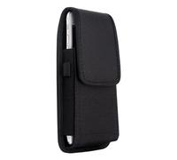 Supporto da cintura da uomo, fondina per cellulare per cintura da uomo, fondina in nylon per telefono, custodia compatta per cellulare, multifunzionale per campeggio, escursionismo, ciclismo