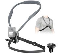 Supporto da collo con Cinghia Pettorale per DJI Osmo Action GoPro Insta 360 | POV Supporto magnetico da collo per Insta360 X6 X5 X4 GoPro Hero 13 12 11 10 DJI Osmo Pocket 4/3, Accessori ActionKam