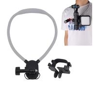 Supporto da collo con cinghia toracica per Insta360 Luna Ultra Action Camera, staffa da collo per Insta360 Luna Ultra, ciclismo e riprese vlog da viaggio