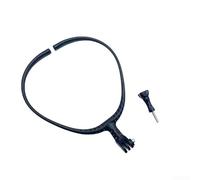 Supporto da collo curvo Body-Fit per action cam Insta360 e serie mobile con staffa ad angolo centrale sicura per vibrazioni ridotte (A)