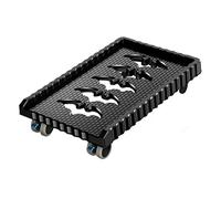 Supporto da CPU/Porta CPU Carrello for PC Tower, supporto for CPU mobile, supporto for PC da pavimento con ruote girevoli, supporto for custodia for PC desktop adatto alla maggior parte dei PC da gioc