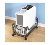 Supporto da CPU/Porta CPU Supporto for CPU Mobile, Carrello for PC Tower in Metallo, Supporto for CPU con Supporto for PC da Pavimento con 4 Ruote Girevoli Sotto la Scrivania, for Home Office Supporto