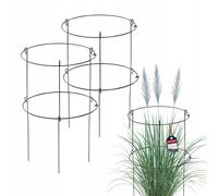 KADAX Set di 2 supporti da giardino in acciaio verniciato a polvere, supporto per piante, supporto per piante, piante rampicanti, giardino, balcone, supporto per piante (set x2: altezza: 90 cm)