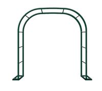 Supporto da giardino regolabile in metallo per rose, 80-350 cm, base robusta per matrimoni ed eventi all'aperto, verde, perfetto per composizioni floreali e decorazioni da giardino, design resistente