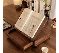 Supporto da lettura girevole regolabile per libri, laptop e spartiti, girevole a 360 gradi a più altezza, perfetto per libri di cucina, libri di testo e uso in ufficio