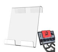 Supporto da lettura per bicicletta da appartamento, supporto per telefono in acrilico per bicicletta da appartamento, supporto per tablet per tappetino da corsa, accessorio per fitness domestico
