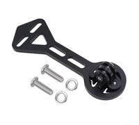 Supporto da manubrio per bici da strada in lega di alluminio per computer da ciclismo Garmin e per contachilometri F12 F più compatibili, con supporto per fotocamera e bulloni di montaggio