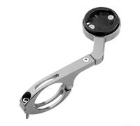 Supporto da manubrio per fotocamera GPS Light per ciclismo combinato | Estensione a forma di L, lunghezza 126 mm, libera lo spazio sul manubrio, migliora l'angolo di visione, design aerodinamico
