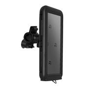 Supporto da manubrio per telefono, waterproof con regolazione multi-angolo nero