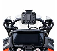 Supporto da moto per navigatore compatibile con Garmin Zumo XT, XT2 e modelli AMPS - Supporto da manubrio per navigatore, fissaggio stabile, accessori, 25,4 mm (1 pollice)
