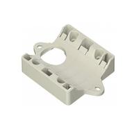 Supporto da palo per scatola da parete 4Box Wide, bianco, serie E - 4Box Wide 4B