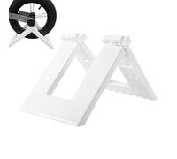 Supporto da parcheggio per bici da terra da 30 cm, per garage, interni ed esterni, multiuso, di qualità professionale, stabile, facile da usare, compatto, leggero, porta