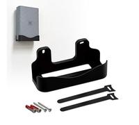 Supporto da parete adatto per Telekom Speedport 7 Amplificatore WLAN Plus - Wi-Fi 7 Mesh Ripetitore con gestione dei cavi e dissipazione del calore - Accessori di montaggio inclusi - Made in Germany