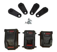 Supporto da parete, caricatore da 18 V per Bosch, Makita, Metabo, accessorio perfetto per officina (Bosch)