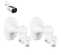 Supporto da parete compatibile con EufyCam 2C/2C Pro, 2/2 Pro, 3C/S300, 3/S330, anche per SoloCam S220/C210, staffa di montaggio per telecamera di sicurezza regolabile a 360° per uso interno/esterno