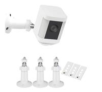 Supporto da parete compatibile con Ring Spotlight Cam Battery,Ring Spotlight Cam Plus/Pro(Batteria),Ring Stick Up Cam Pro (Batteria),supporto di sicurezza regolabile a 360° per telecamera di sicurezza