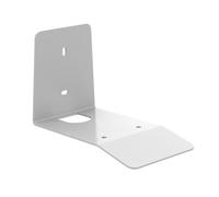 Supporto da parete compatibile con Sonos Era 300, supporto metallico per altoparlanti intelligenti, staffa di montaggio, altoparlanti audio, espositore salvaspazio, mensola di supporto. (Bianco)