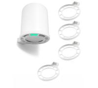 Supporto da parete compatibile con TP-Link Deco AX1500/AX3000/X10/X20/X50/X60/X1500/X4300 Pro/X5000/X5400 Pro/W3600/W4500/W6000/ Mensola da parete per WiFi Dco 4 Uds Uds