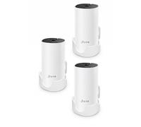 Supporto da parete compatibile con TP-Link Deco M4, S4, E4, S7 e P9, supporto per router WiFi Mesh con viti e tasselli, mensola da parete per WiFi Dco, grandi, 3 pezzi (bianco)