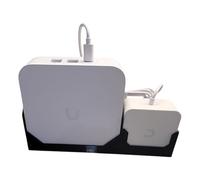 Supporto da parete compatibile con UniFi Express 7 Gateway UX7 Ubiquiti (nero)