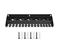 Supporto da parete con 3 aperture modificabili per un'organizzazione sicura degli attrezzi e la negazione della costruzione, facile installazione 500 portautensili in acciaio