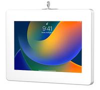 Supporto da parete con blocco CTA per iPad 10a generazione 11,9", iPad 7a/8/9 generazione, iPad Air 4, Galaxy Tab, Surface Go, Galaxy Tab S5E, tablet Zebra e altri, bianco (PAD-PARAWW)