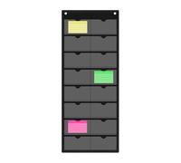 Supporto Da Parete Di Lunga Durata - Organizer Per Appunti Da 3 X 5 Pollici, Portaoggetti Adesivo, Per Display Per Carte Adesive, Supporto A Parete Compatto, Custodia Durevole Per Appunti | O