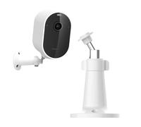Supporto da parete di sicurezza regolabile, compatibile con Arlo Pro, Pro 2, Pro 3, Pro 4, Arlo Pro 5, Arlo Ultra e Ultra 2, Ring Cam, Wyze Cam Pan e altri con foro per viti da 1/4"