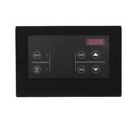 Supporto da parete digitale per termoregolatore per sauna per uso domestico (Black)
