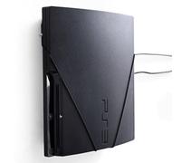 FLOATING GRIP PS3 Slim Wall Mount by Compatible®, Black