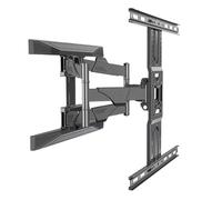 Supporto Da Parete For TV A Schermo Piatto LED LCD 45-75 Pollici P6 Full Motion, For Display MAX.VESA 600x400mm, Carico 45,5 Kg