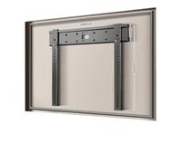 Supporto da parete for TV ultra sottile - Installazione semplice, 3 dimensioni, spazio di 1 cm, capacità di carico 80 kg, VESA 800x400, blocco magnetico for TV piatte/curve da 32-90"(42-75in)