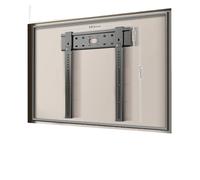 Supporto da parete for TV ultra sottile - Installazione semplice, 3 dimensioni, spazio di 1 cm, capacità di carico 80 kg, VESA 800x400, blocco magnetico for TV piatte/curve da 32-90"(26-65in)