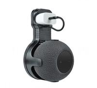 Supporto da parete Homepod Mini con spina EU nera, accessorio salvaspazio