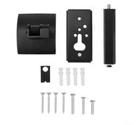 Supporto da parete in ABS per Bose UB 20 II e altoparlanti compatibili tra cui ST535 e ST525, sicuro e salvaspazio (nero)