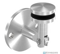 Supporto da parete in acciaio inox per sistema a baldacchino, V2A | STEINBACHER©