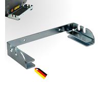 Supporto da parete in acciaio inox per Telekom Speedport Smart 4 e 3, supporto per router Premium con fori di gestione dei cavi, antiruggine e robusto, prodotto in Germania