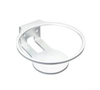 Supporto da parete in lega di alluminio per homepod per mini supporto audio con gestione dei cavi integrata, nero (argento)