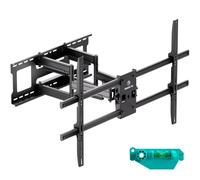 ONKRON Supporto TV Parete 42″ - 120″, Braccio Televisore a Muro con Peso fino a 100 kg, Porta TV da Parete max VESA 1000x600 mm, Porta Televisore a Muro Inclinabile, Girevole, Nero M10-B