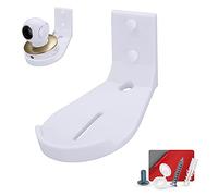 Supporto da parete inclinato per baby monitor e telecamera di sicurezza per Wyze, Wansview, Blink, TP Link, Ring & More, montaggio adesivo e a vite, staffa facile da installare, riduce punti ciechi e