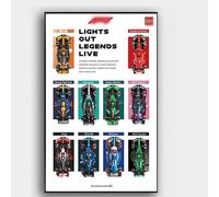 Supporto da parete magnetico per Lego Speed Champions 10 in 1 F1 Super, per auto da corsa, 77242, 77243, 77244 - 77251,80 x 50 cm, per auto Lego 66802 (senza modello) (senza luce D)