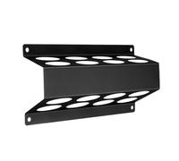 Supporto da parete per accessori di saldatura con nero, 1 confezione | Scaffale in metallo con fori di installazione per l'accesso all'officina e la conservazione dell'area di lavoro di