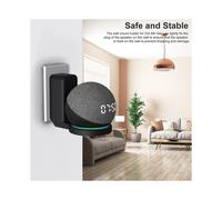 Supporto da Parete per Altoparlante per Alexa per ECHO Dot di Quarta Generazione con Supporto per La Gestione Dei Cavi, Bianco