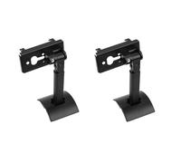 Supporto da parete per altoparlanti, confezione da 2 pezzi, supporto regolabile da parete a soffitto, compatibile con Bose UB-20 Serie II (nero)