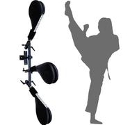 Supporto da parete per arti marziali, strumento di blocco di Kung Fu autoportante per esercitarsi in casa con pugni e calci, altezza regolabile per taekwondo